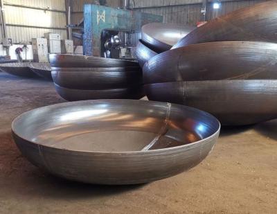 China Carbon Steel Circle Head Klopper Formed Heads for Welding Connection in Storage Tanks for sale