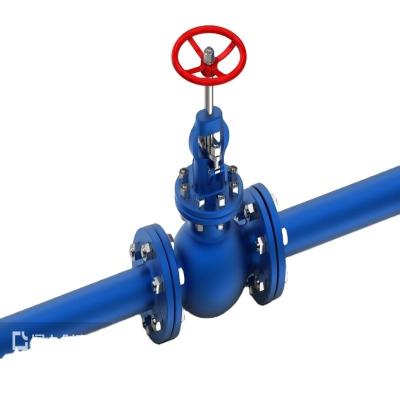 China Excellent Soft Seal Flange Drain Gate Valve for Ductile Iron Pipes and Fittings for sale