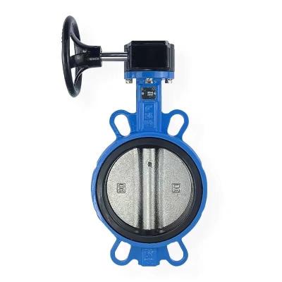 China Customized Ductile Iron Resilient Seated Wafer/Lug Type Butterfly Valve OEM Port Size for sale