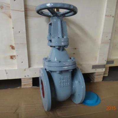 China DN32 CI Metal Seat Flange Cast Iron Soft Seal Rising Stem Stainless Steel Wcb Gate Valve for sale