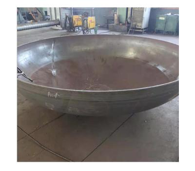 China Customized Support for Forged and Industrial Flat Bottom Flanging Iron Dished Head for sale