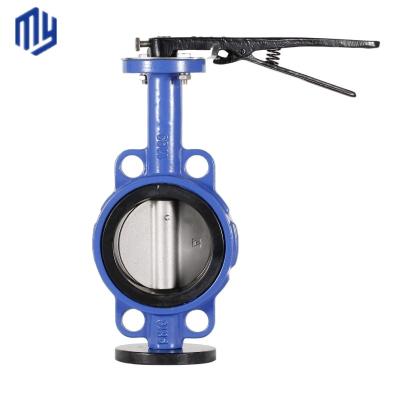 China Support After-sales service 3inch Ductile Iron/Cast Iron Wafer Type Butterfly Valve for sale