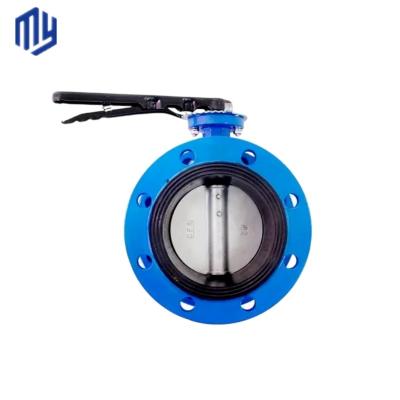 China Hydraulic Butterfly Valve Soft-Sealed Awwa C504 Double Flange with Diaphragm Material for sale