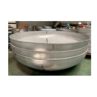 China Large Customized Ellipticall Dished End para ASME Flanged e Semi Ellipsoidal Tank Head à venda