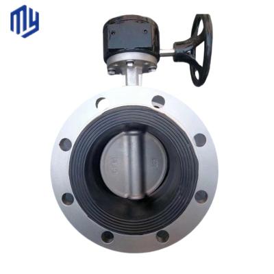 China Válvulas de serviço para aquecedores de gás e de água para válvula de borboleta de flange único de ferro dúctil e aço inoxidável à venda