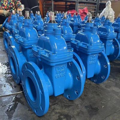 China Y type structure gate valve for soft seal and sluice gate performance for sale