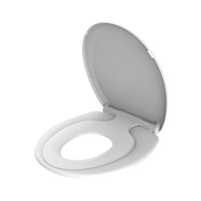 China Slow-end Sanitary Toilet Seats 589302 Family Luxury Toilet Seat With Smaller Seat 2 To 1 Toilet Seat for sale