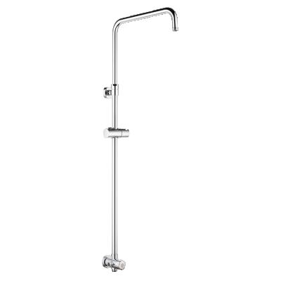 China With Sliding Bar 190701 System Holder Urban Bathroom Chrome Stainless Steel Modern Shower Column for sale