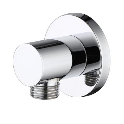 China Modern 53603 Chrome Brass Bathroom Outlet Connector Surface Finish Sanitary Valve for sale