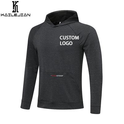 China Wholesale Custom Warm Breathable Fall KaiLeJian Winter Fitness Running Sports Wear Jogging Gym Pullover Hoodie Wear Long Sleeve Hoodie for sale