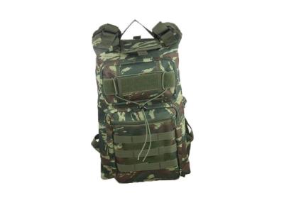 China Army Green Insulated Hydration Backpack , 50x29CM Rucksack With Hydration Pack for sale