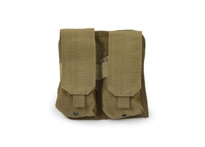 China Double Mag Rifle Military Tool Pouch Elastic Band And Grommet Hole At Bottom for sale