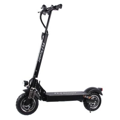 China 2400W Unisex Electric Scooter With Fat Tire Foldable Electric Scooter Cushion Seat Air Mountain Adult City for sale