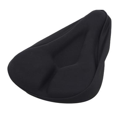 China Soft And Thick Pad Breathable Bicycle Saddle Skid And Anti-Abrasion Bicycle Seat Cover Rubber Mountain Bike Mount Pad for sale