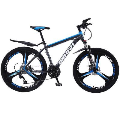 China New 21 Speed ​​Shockingproof Frame Full Steel Mountain Bike 26 Inch Frame Disc Brake All Steel Mountain Bikes Sport Bike for sale