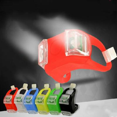 China New low beam bicycle frog light AG10 battery silicone light bicycle light suitable for bicycle night riding for sale