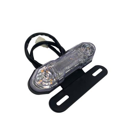 China LED Safety Light Best Selling Simple ABS+PC Material Bicycle Tail Light Brake Turn Signal Bicycle Equipment for sale