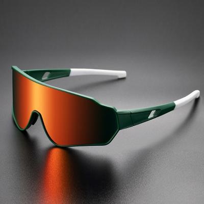 China Outdoor Sports Mountain Bike Bicycle Sunglasses Color-changing Photochromic/Polarized Myopia Glass Recycling Frame for sale