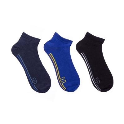 China Best QUICK DRY Knitting Machine Socks Comfortable Low Rise Black White Socks Custom Custom Cotton For Men for sale