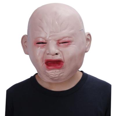 China Overhead Momo Mask Julymoda Halloween Mask Outdoor Activities Full Face Novelty Momo Creepy Creepy Monster Latex Mask Halloween Party Supplies for sale