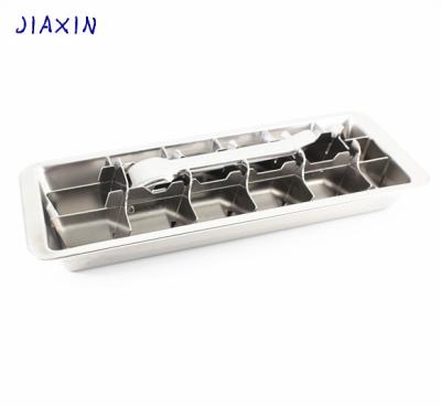 China Viable stainless steel ice cube tray-BPA and toxin free for sale