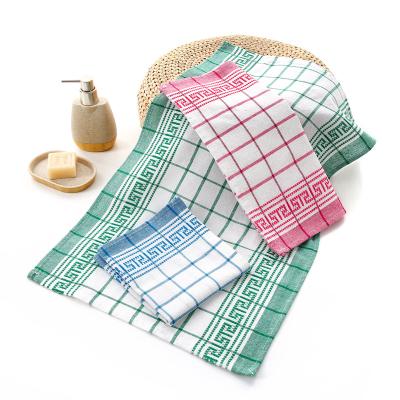 China Factory Price Cotton Flour Sack Kitchen Towels Kitchen Water Absorbent Linen Tea Towel for sale