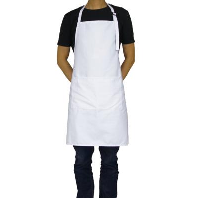 China Drink / Food Customized Logo Material 100% Recycled Polyester Eco - Friendly Kitchen Apron for sale