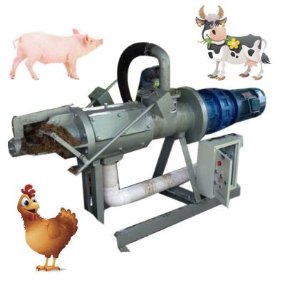 China Screw and Screen Pressing Machine Waste Cow Dung Drying Fertilizer Poultry Separator Farm Animal Solid Liquid Dewatering Machine for sale