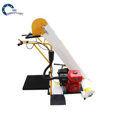 China Automatic Farm Equipment Gasoline Mobile Paddy Collecting Packing Machine Grain Collector for sale