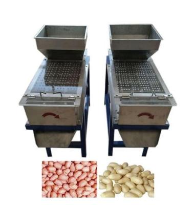 China Electric dry red peanut peeler peanut seeds dry peeling machine/almond skin removal machine/beans peel remove machine for sale