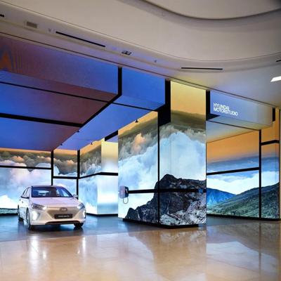 China Front Access Small Pixel Pitch Indoor Led Display 90 Degree Interactive P2.5 Led Flat Panels 160*160mm for sale