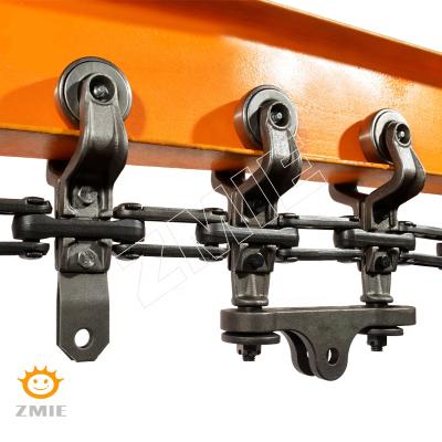 China Factory Power And Free Drop Forged Rivetless Overhead Conveyor X348 X 458 X678 Chain Chain for sale