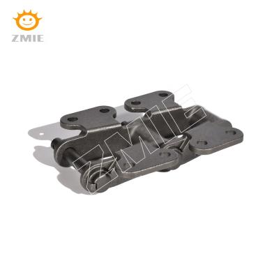 China 400 Series Heavy Duty Industrial Foundry Steel or Alloy Stainless Steel Pintle Crate Conveyor Chain Machinery Repair Shops for sale