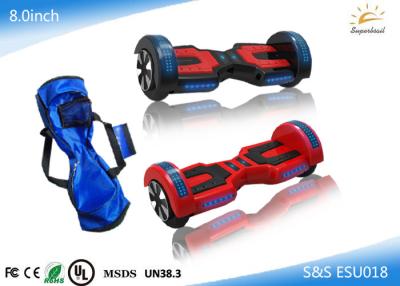 China 8 inch LED Falsh Light Electric Hoverboard for sale