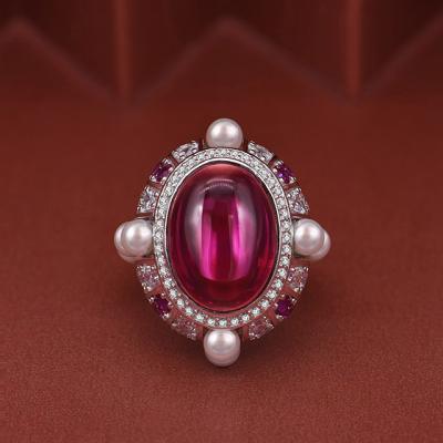 China 925 Engagement Rings 2020 New Ruby Women CLASSIC Ring s925 Sterling Silver Silver for sale