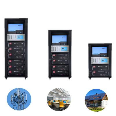 China Vmaxpower 5kw Power System House 48V 50AH Lithium Ion Batteries Home Outdoor Solar Power System All In One IP65 for sale