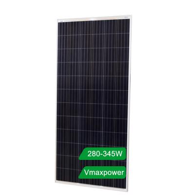 China Vmaxpower poly solar power system solar panel 305W 320W 330W 340W poly and solar panels PV module panel 300w 24v for solar energy systems for sale