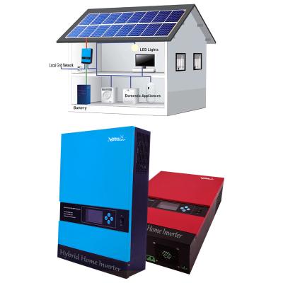 China Home 48V 5kw MPPT Pure Sine Wave Solar Hybrid Integrated Power System Controller Off Grid High Frequency Solar Inverter for sale