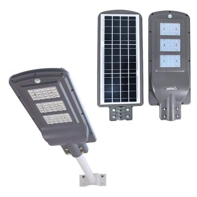 China Vmaxpower residential china manufacturer ip65 waterproof all in one 60w integrated solar power led street light for sale