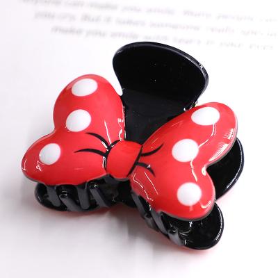 China Cartoon Mickey Mouse Hair Claw Clip Cute Fashion No Slip Hairpins Barrettes Hair Accessories Designer Hair Clip Hairgrips for sale