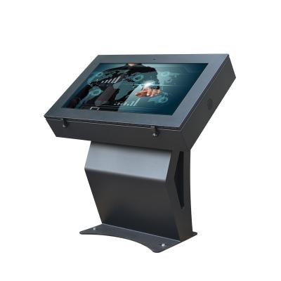 China high quality waterproof floor stand android outdoor touch screen display 55 inch for sale