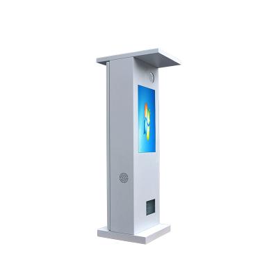 China Outdoor Double Side Outdoor Advertising Screen TV Loop Video Street Pole for sale