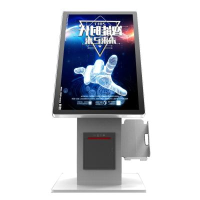 China Indoor Shopping Mall Advertising 43 Inch Touch Screen Kiosk With Camera for sale