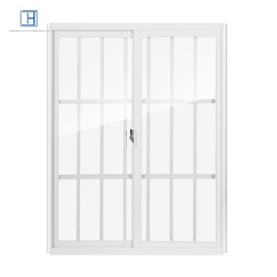 China Sliding Aluminum alloy window with anti-theft mesh for sale