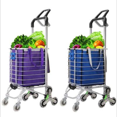 China High Quality And Low Price Folding Supermarket Climbing Shopping Cart for sale