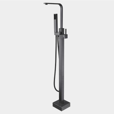 China Floor Stand Faucets Shower Mixer Tap Bathroom Shower Faucet Bravat Shower Faucet for sale