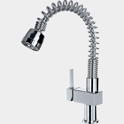 China Pull Out Spray Griferia Cocina Kitchen Faucet Kitchen Faucet Brass Spring Sinks Kitchen Water Faucet for sale