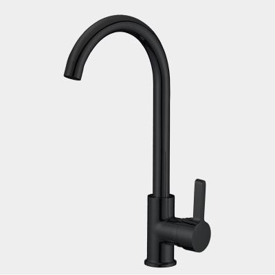 China Hot And Cold Single Handle Electric Faucets High Quality Sanitary Ware Deck Mounted Sink Water Mixer Tap Kitchen Faucet for sale