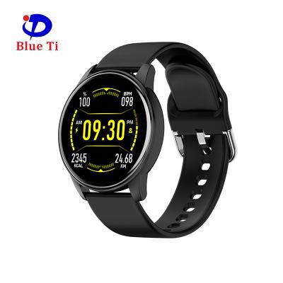 China 2021 Hot New Factory Design Touch Screen Heart Rate And Blood Pressure IP68 Waterproof Sleep Monitoring Smart Watch for sale