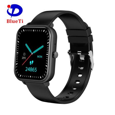 China Touch Screen Blueti Smart watchBT Call Heart Rate Blood Pressure Oxygen Fitness Tracker Reloj Smart Watch For Cell Phones Android IOS for sale